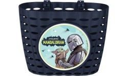 MANDALORIAN handlebar bicycle basket (dark blue)