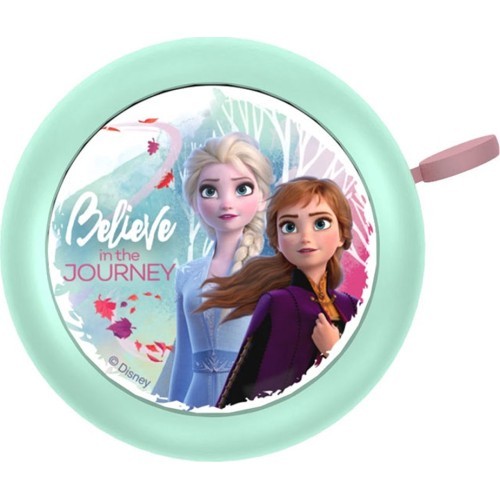 Velosipēda zvaniņš FROZEN 2, metāla zaļgans