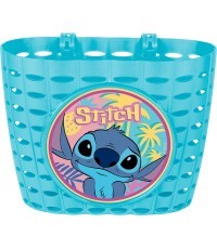 STITCH handlebar bicycle basket (light blue)