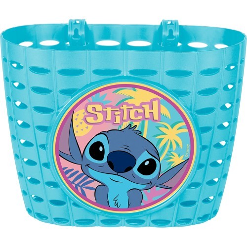 Velosipēda grozs uz stūres STITCH (gaiši zila)