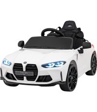 Elektromobilis BMW M4, balts