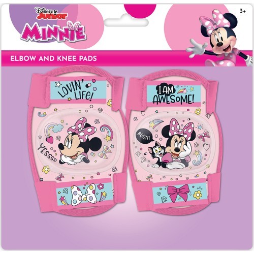 Bērnu ceļgalu un elkoņu aizsargi MINNIE (rozā)