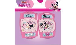 Bērnu ceļgalu un elkoņu aizsargi MINNIE (rozā)
