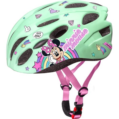 MINNIE Children's Bike Helmet 52-56cm, Green