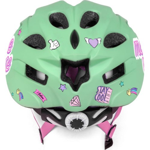 Velosipēda ķivere MINNIE 52-56cm, zaļgana