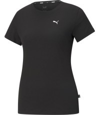 Puma Ess Small Logo Tee Women's T-Shirt Black 586776 51
