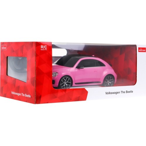 Tālvadības Volkswagen Beetle 1:14 RASTAR, rozā