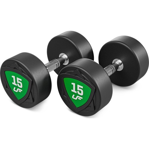 Zestaw hantli stałych poliuretanowych 2,5-25kg (skok co 2,5kg) 275kg – UpForm
