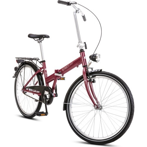 Romet Jubilat 2025 bicycle, maroon