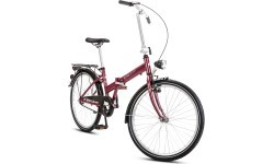 Romet Jubilat 2025 bicycle, maroon