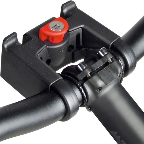Rixen & Kaul KLICKfix stūres groza turētājs ar slēdzeni, 22-26 mm