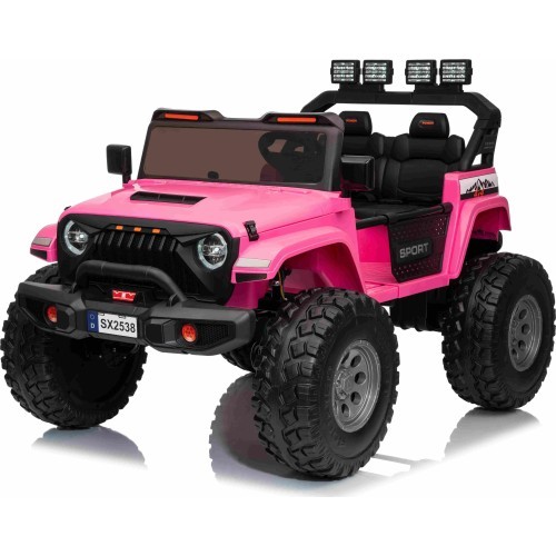 Bērnu elektromobilis Extreme Sport 4x4, rozā