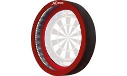 Мишень для дартса GrandSlam с LED-подсветкой, красная