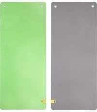 Fitnesa paklājs HMS Premium MFK08 EVA, 140x60 cm, 15 mm, zaļš-melns