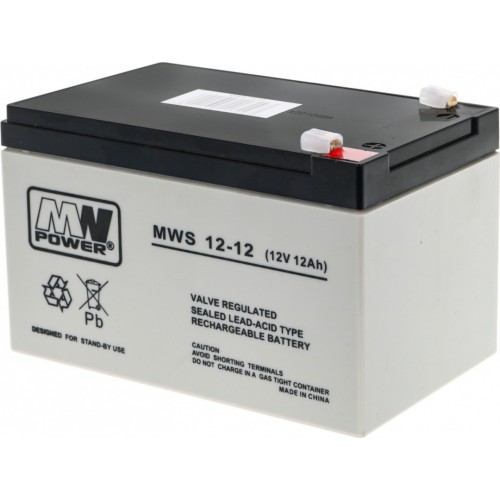Vehicle parts battery 12V 12AH