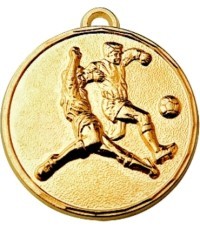 Medal Z197 Football - 50 mm - Gold