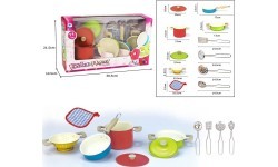 Set of Colorful Pots + Accessories