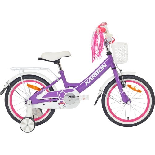 Karbon Tiara 16 bicycle, violet
