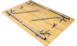 BasicNature Folding Table 'Bamboo'