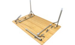 BasicNature Folding Table 'Bamboo'