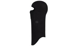 Ecostretch balaklava, vienkrāsaina melna - 999