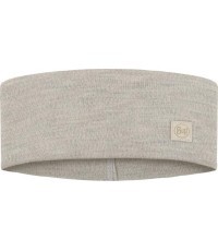 Широкая повязка на голову Merino, однотонная облачная - 003