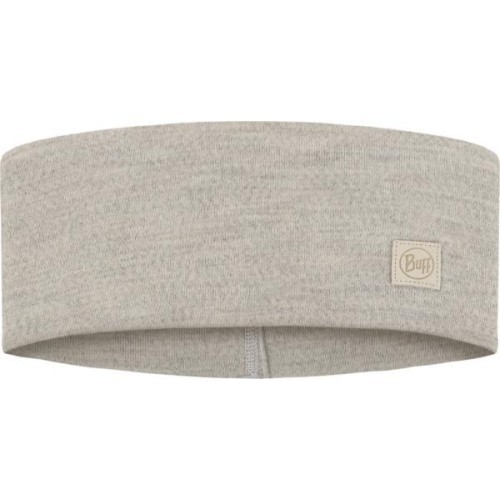 Широкая повязка на голову Merino, однотонная облачная - 003