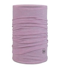 Merino vidēja biezuma balaklava, melanža ceriņu smilšu krāsā - 640