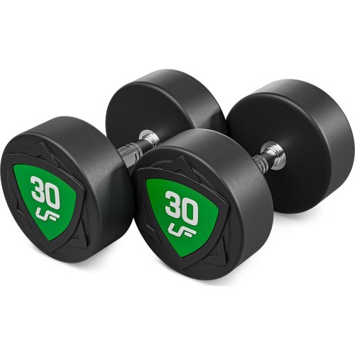 Zestaw hantli stałych poliuretanowych 27,5-37,5kg (skok co 2,5kg) 325 kg – UpForm
