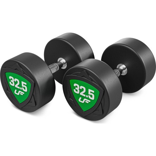 Zestaw hantli stałych poliuretanowych 27,5-37,5kg (skok co 2,5kg) 325 kg – UpForm