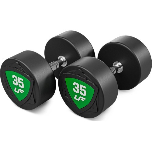 Zestaw hantli stałych poliuretanowych 27,5-37,5kg (skok co 2,5kg) 325 kg – UpForm
