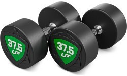 Zestaw hantli stałych poliuretanowych 27,5-37,5kg (skok co 2,5kg) 325 kg – UpForm