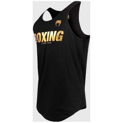 Майка Venum Boxing VT, черный/золотой