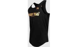 Bezpiedurkņu krekls Venum Muay Thai VT - melns/zelts