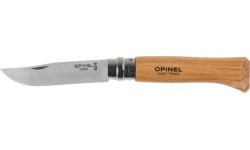 Nazis Opinel 8 Inox ar dižskābarža rokturi blisterī