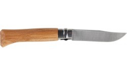 Nazis Opinel 8 Inox ar dižskābarža rokturi blisterī