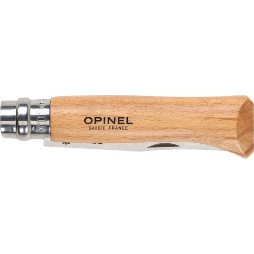 Nazis Opinel 8 Inox ar dižskābarža rokturi blisterī