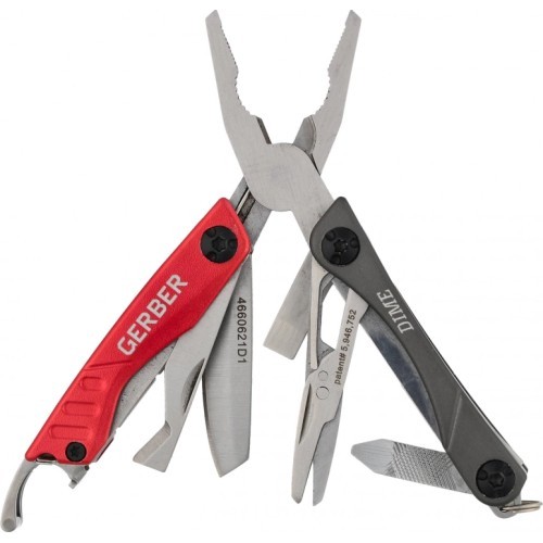 Daudzfunkciju instruments Gerber Dime, sarkans