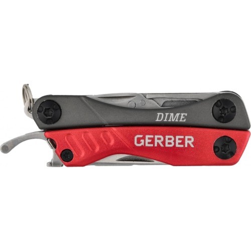 Daudzfunkciju instruments Gerber Dime, sarkans