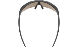 Uvex ultimate pace ultra V CV black matt / mirror red glasses