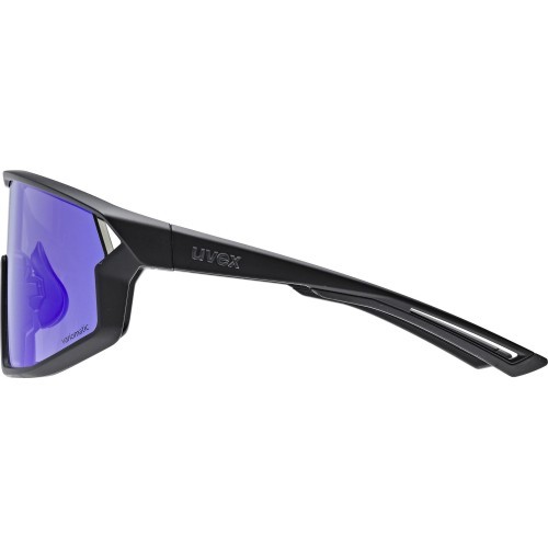 Очки Uvex Skyryse V black matt / mirror blue