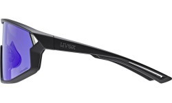 Uvex Skyryse V glasses black matt / mirror blue