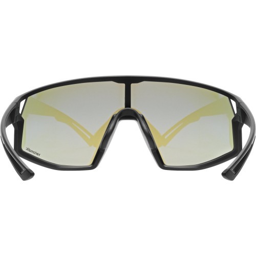 Uvex Skyryse V glasses black matt / mirror blue