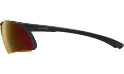 Saulesbrilles Uvex Slade Black Matt / Mirror Red
