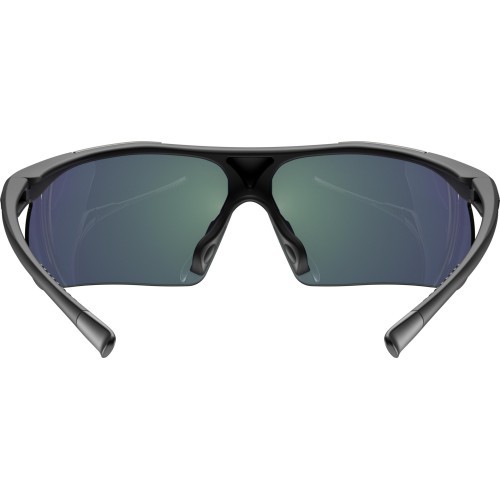 Uvex Slade Black Matt Sunglasses / Mirror Red