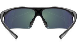 Uvex Slade Black Matt Sunglasses / Mirror Red