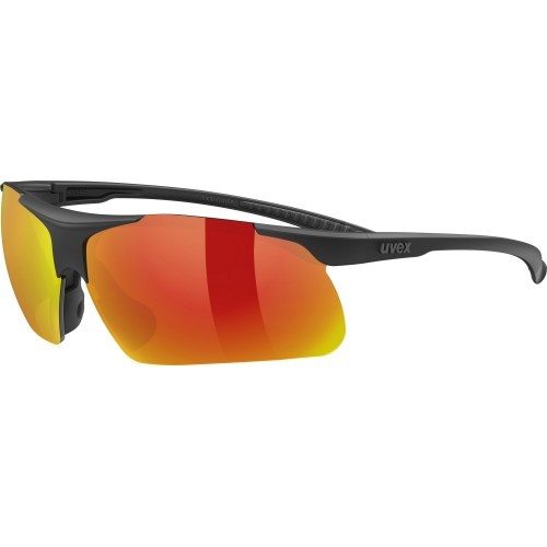 Saulesbrilles Uvex Slade Black Matt / Mirror Red
