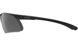 Uvex Slade Glasses black matt / mirror silver