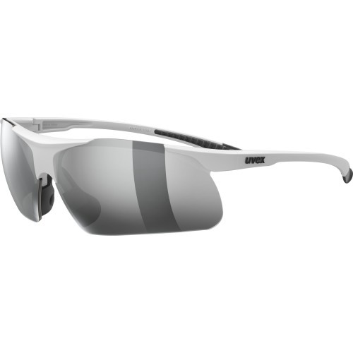 Brilles Uvex Slade white matt / mirror silver