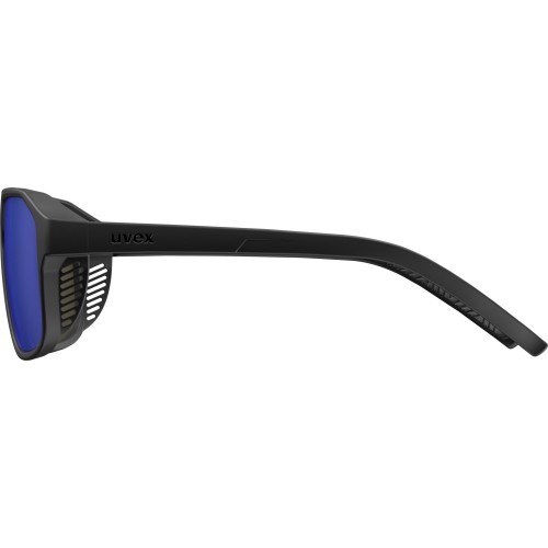Brilles Uvex Cosmic L, black matt / mirror blue